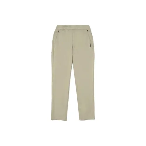 FILA Knitted Sweatpants Women's Yellow
