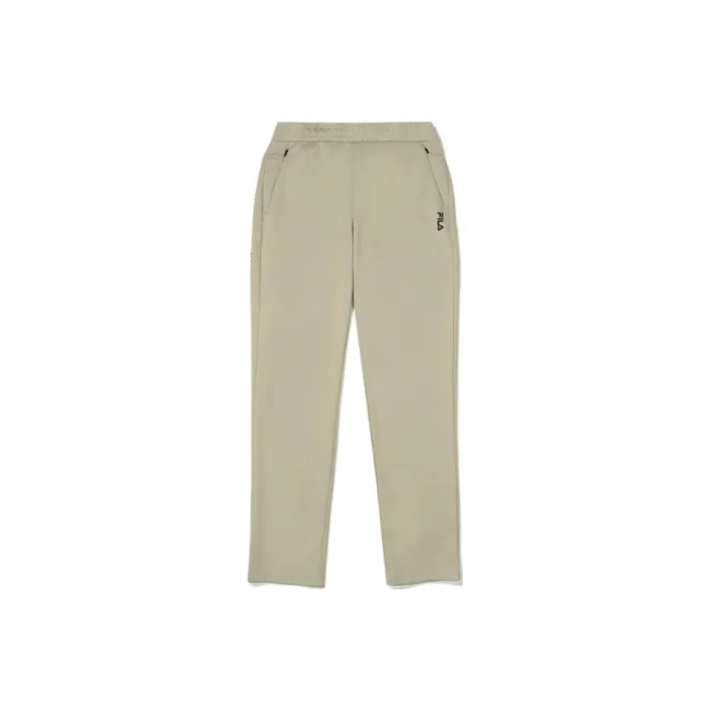 FILA Knitted Sweatpants Women's Yellow-0