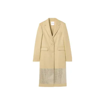 St. John Metallic Twill Tailored Jacket