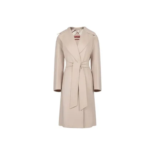 MaxMara Velvet Jackets Women's Beige