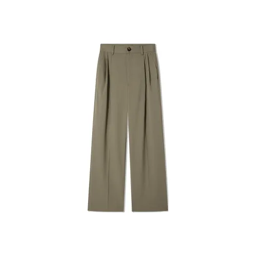 COVERINS Casual Pants Women's Olive Green