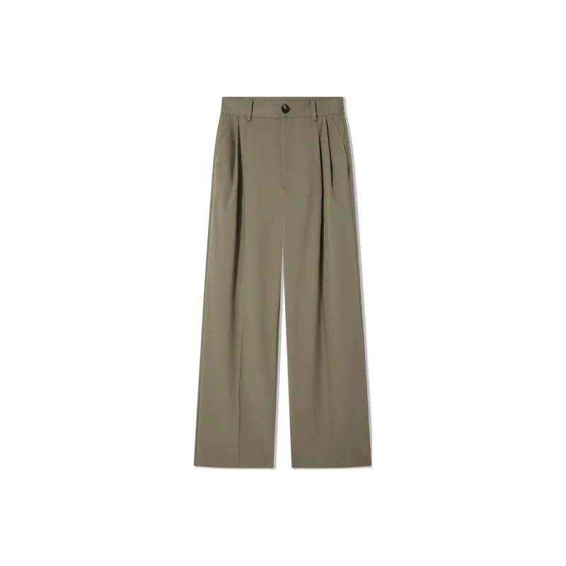 COVERINS Casual Pants Women's Olive Green-0