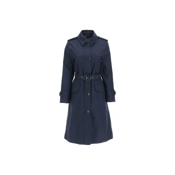 BARBOUR Trench Coats Women's Navy