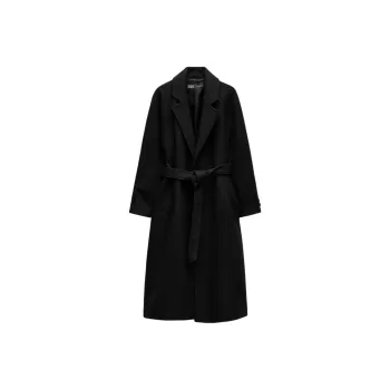 ZARA Coats Women's Black