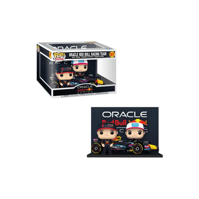 Funko Red Bull Racing, Sergio Pérez And Max Verstappen Chibi Figures-2