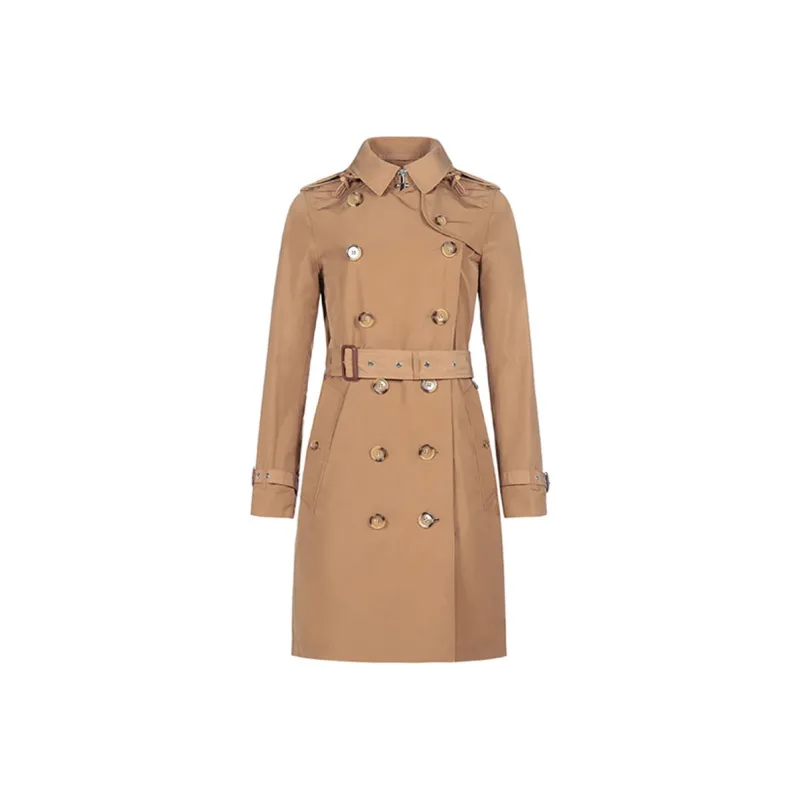 Burberry Trench Coat Women's Camel-0