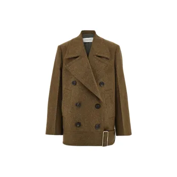 Ferragamo Double Breasted Coat