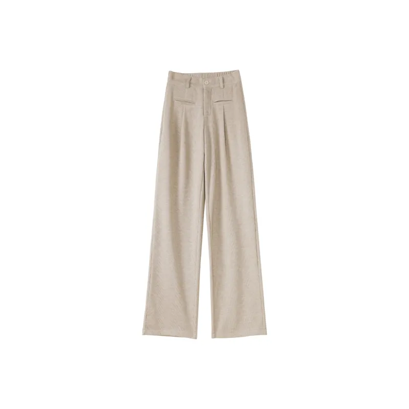 0571 Family Casual Pants Women's Khaki-0