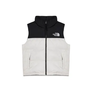 THE NORTH FACE 1996 Retro Nuptse Vest White Dune/TNF Black