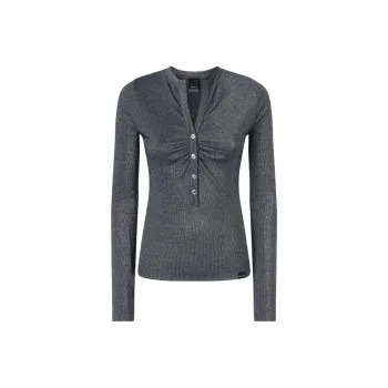 PINKO Button detail Long sleeve Top
