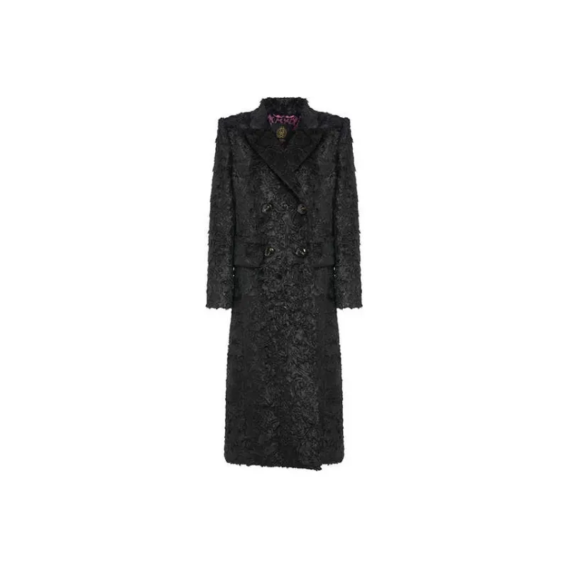 BESIONIA FW23 Coats Women's Black-0