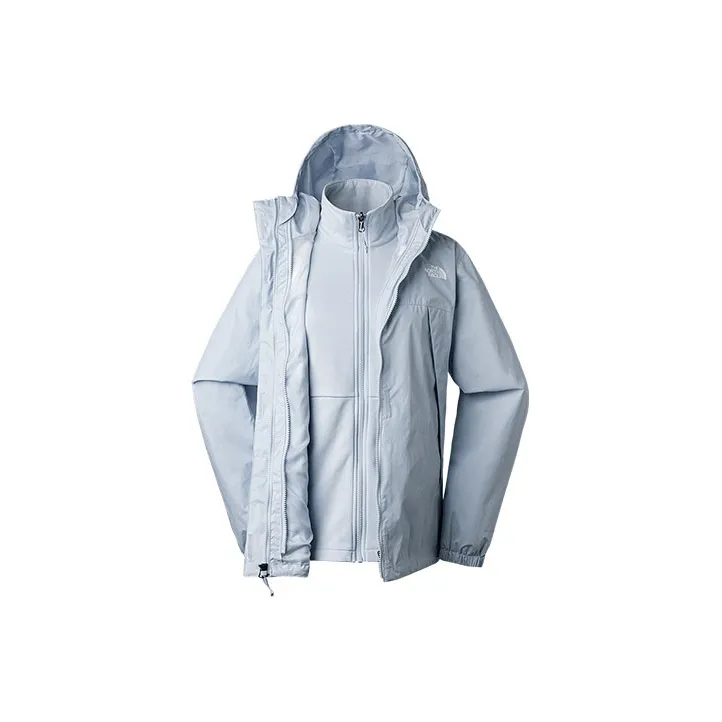 THE NORTH FACE City Outdoor Collection Waterproof, Windproof, Breathable, And Thermal Windbreaker Jacket Women's Blue-0