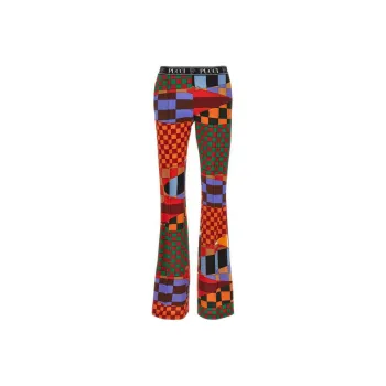 EMILIO PUCCI Giardino-print Logo-waistband Trousers