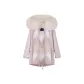 Pink+Pink Heart Fox Fur