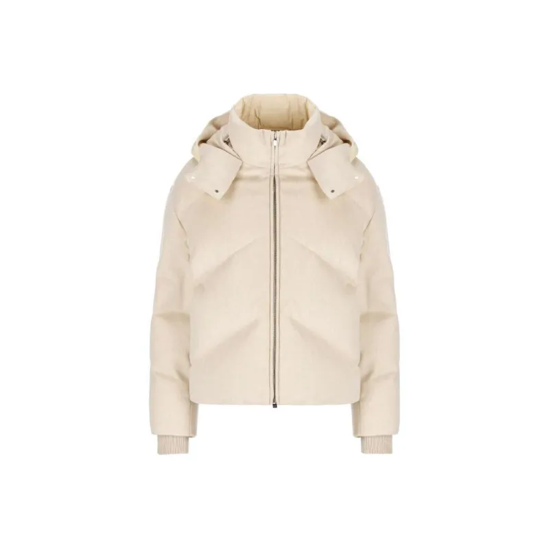 Loro Piana Puffer Jacket Women's Beige-0