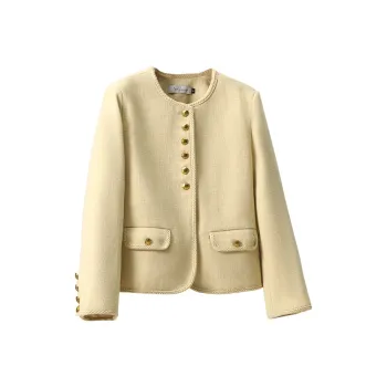 Shavani Cropped Coats Women's