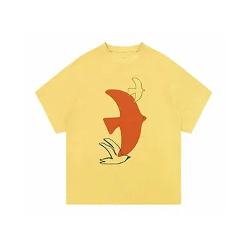 KYKW T Shirts Women's Yellow