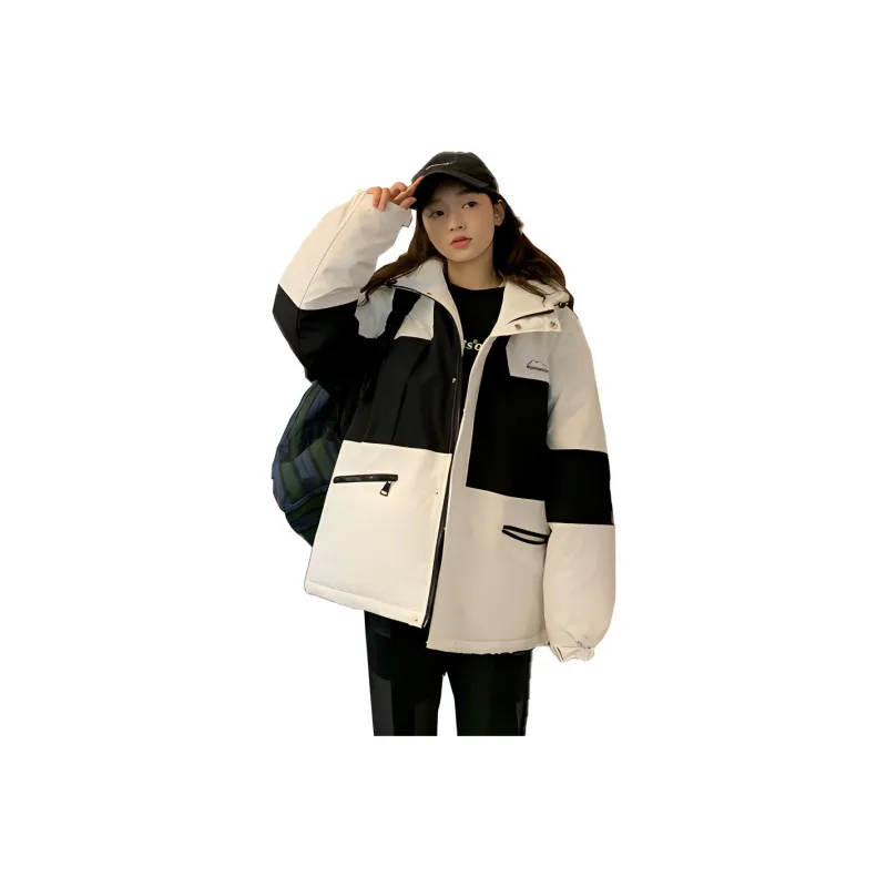 Tonlion Puffer Jacket Women's Raw White-0
