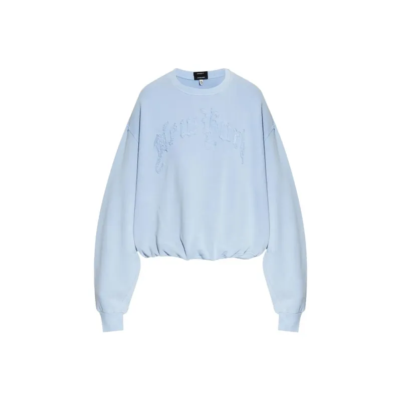 R13 SS25 Sweatshirt Women's Light Blue-0