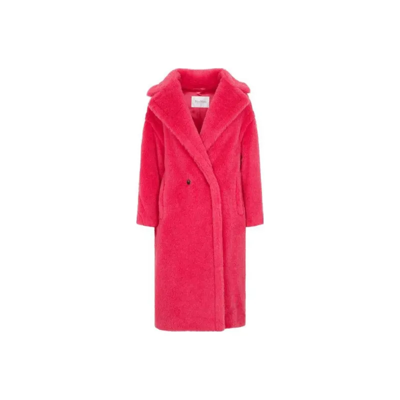 MaxMara Teddy Bear Buttoned Coat-0