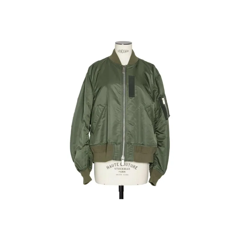 Sacai Nylon Twill Blouson 'Khaki'-0