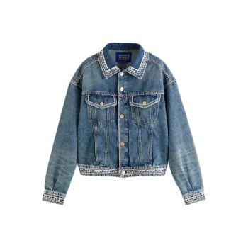 Scotch&Soda Denim Jacket Women's Blue