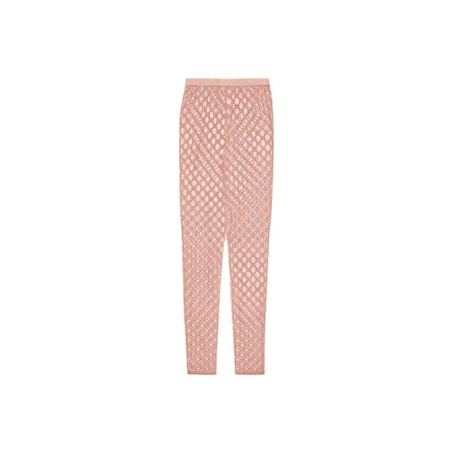 GUCCI Leggings Women's Light Pink