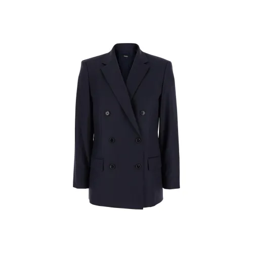 THEORY Hickory Double Breasted Blazer