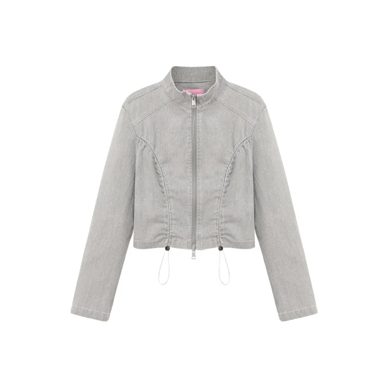 CHUU Cropped Coats Women's Gray-0