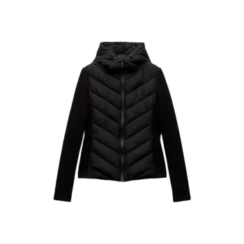 ZARA Puffer Jacket Women's Black