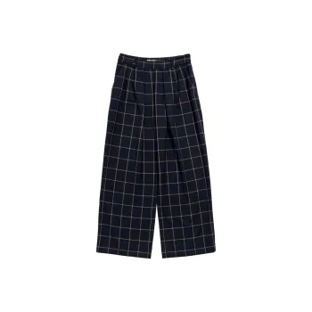 Bimba Y Lola Checked Flared Trousers