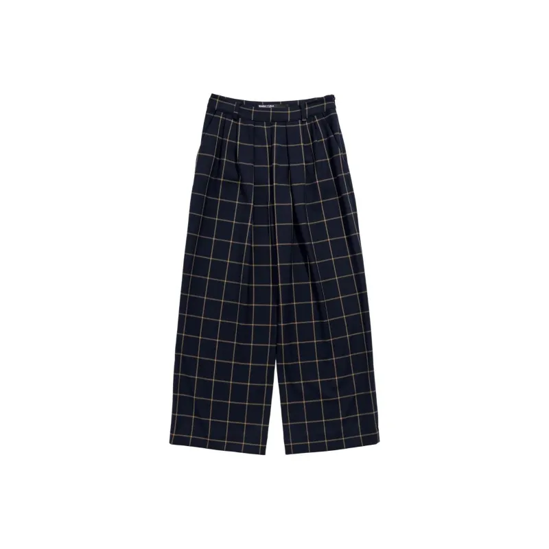 Bimba Y Lola Checked Flared Trousers-0