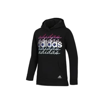Adidas Free Shipping With AdiClub Fleece Cotton Hooded Pullover