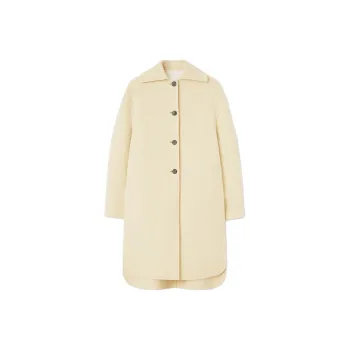 JIL SANDER Single Breasted Oversized Coat
