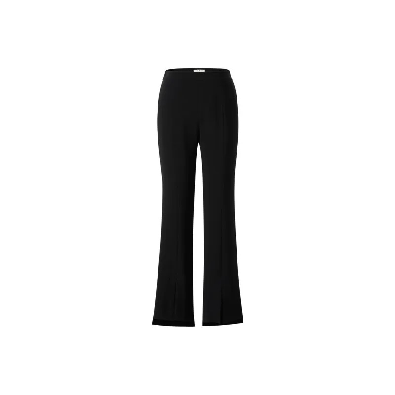 JZ Juzui Casual Pants Women's Plain Black-0