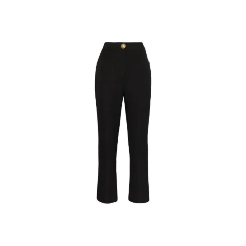 BALMAIN Knitted Sweatpants Women's Black-0