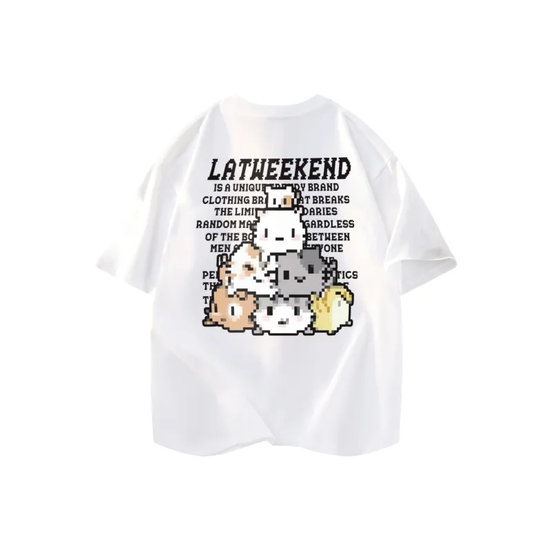 LA'T.WEEKEND T Shirts Unisex-31