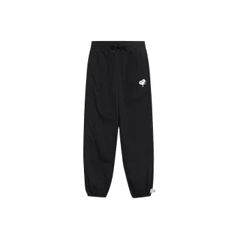 Metersbonwe x SNOOPY Casual Pants Women's Shadow Black