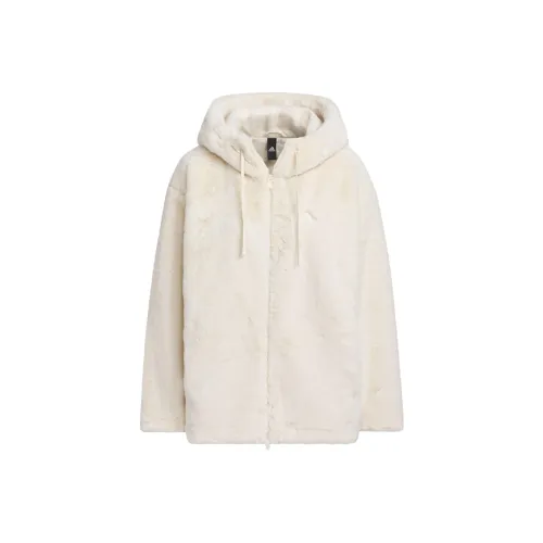 Adidas Velvet Jackets Women's Wonder White