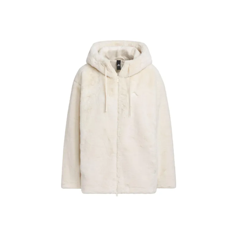 Adidas Velvet Jackets Women's Wonder White-0