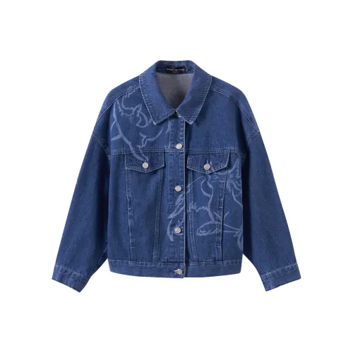 Inman Millé Series Denim Jackets Women's Denim Blue