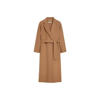 'S MAX MARA Esturia Wool Belted Coat