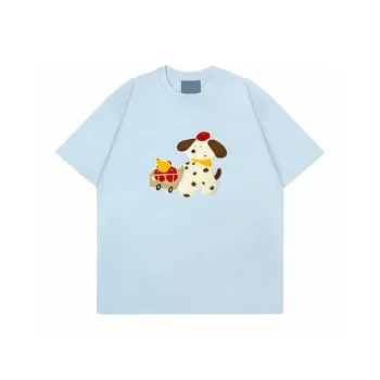 KYKW T Shirts Women's Light Blue