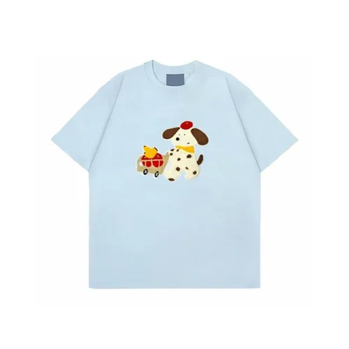 KYKW T Shirts Women's Light Blue