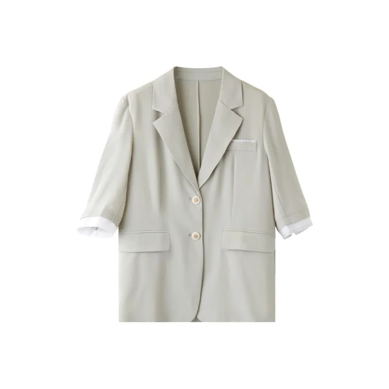 NAWAIN Business Suit Women's Pea Green-0