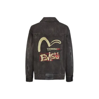 EVISU Denim Jacket Women's Black
