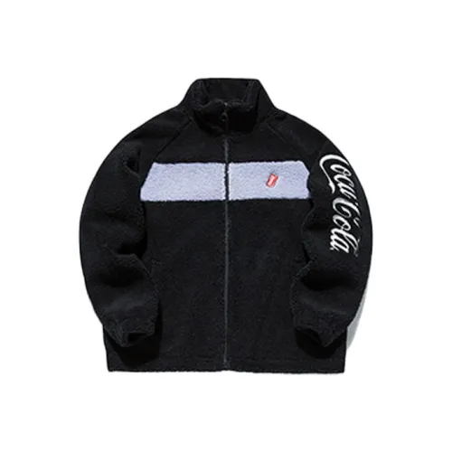 Coca cola X ANTA Life Collection Velvet Jackets Women's Black