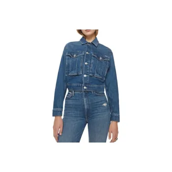 MOTHER Denim Jackets Women's Blue