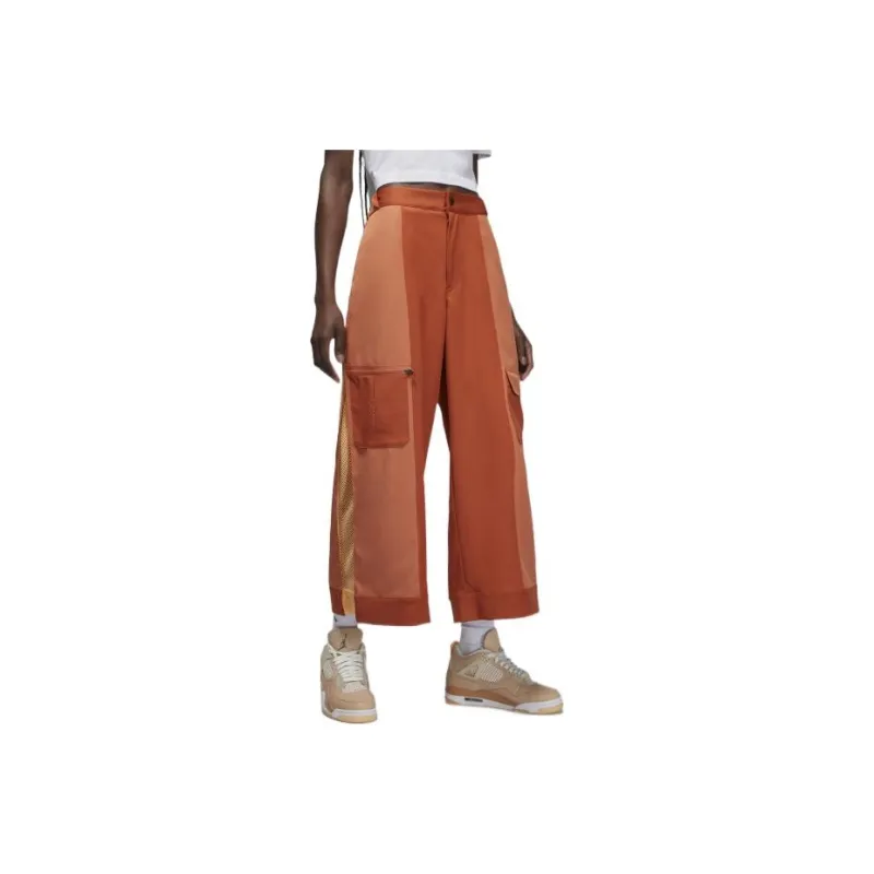 Jordan 23 Casual Pants Women's Orange-0