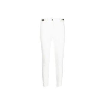 Elisabetta Franchi SS22 Casual Pants Women's White